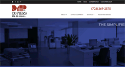 Desktop Screenshot of mpcopiers.com